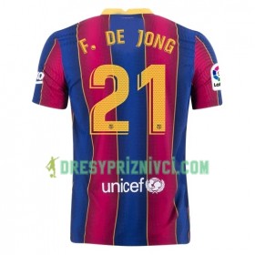 Fotbalový Dres FC Barcelona Frenkie de Jong 21 Domácí 2020-2021